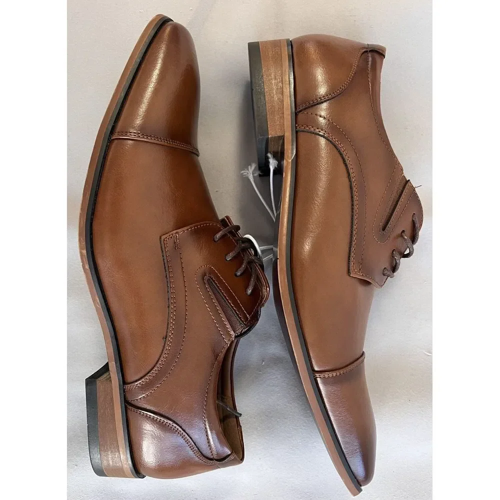 NEW Guess Men's‎ Sulai Cap Toe Oxford Shoes Sz 9.5 Med